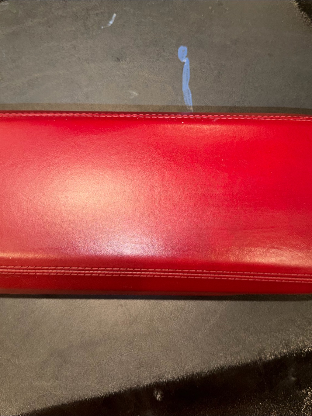 Porsche 991.2 718 Center Console Armrest Lid - Bordeaux Red
